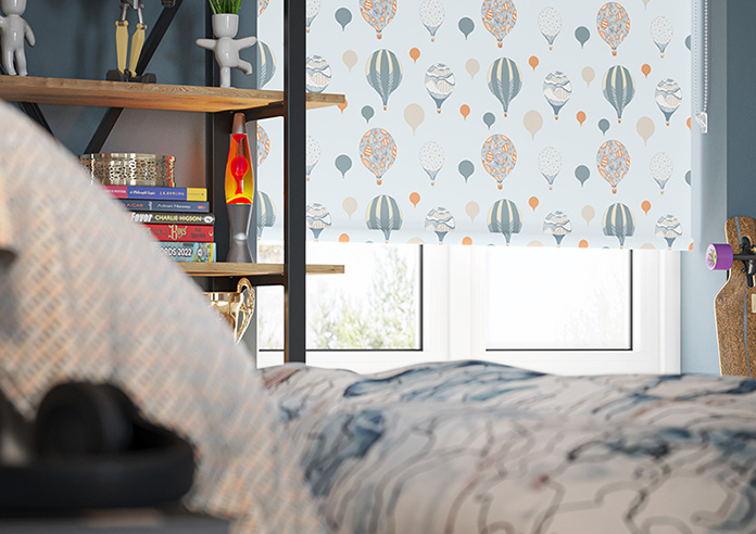 Up & Away (Blackout), Amber Slate - Twist&Fit Roller Blind - Image 5